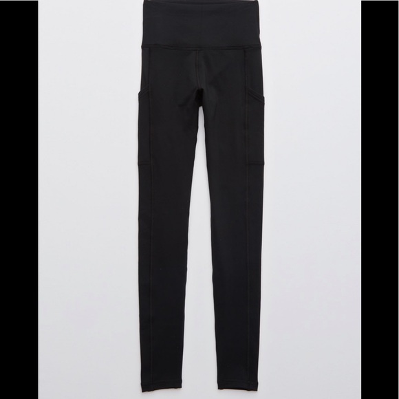 4 Black Aerie Leggings!! - Picture 3 of 12